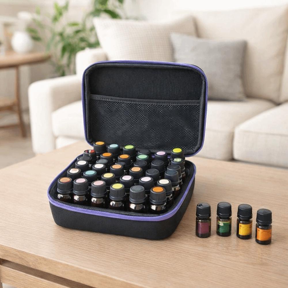 3 ML Essentials Oil Case Large Capacity Insulin Vial Protector Oils Storage Organizer  Travel