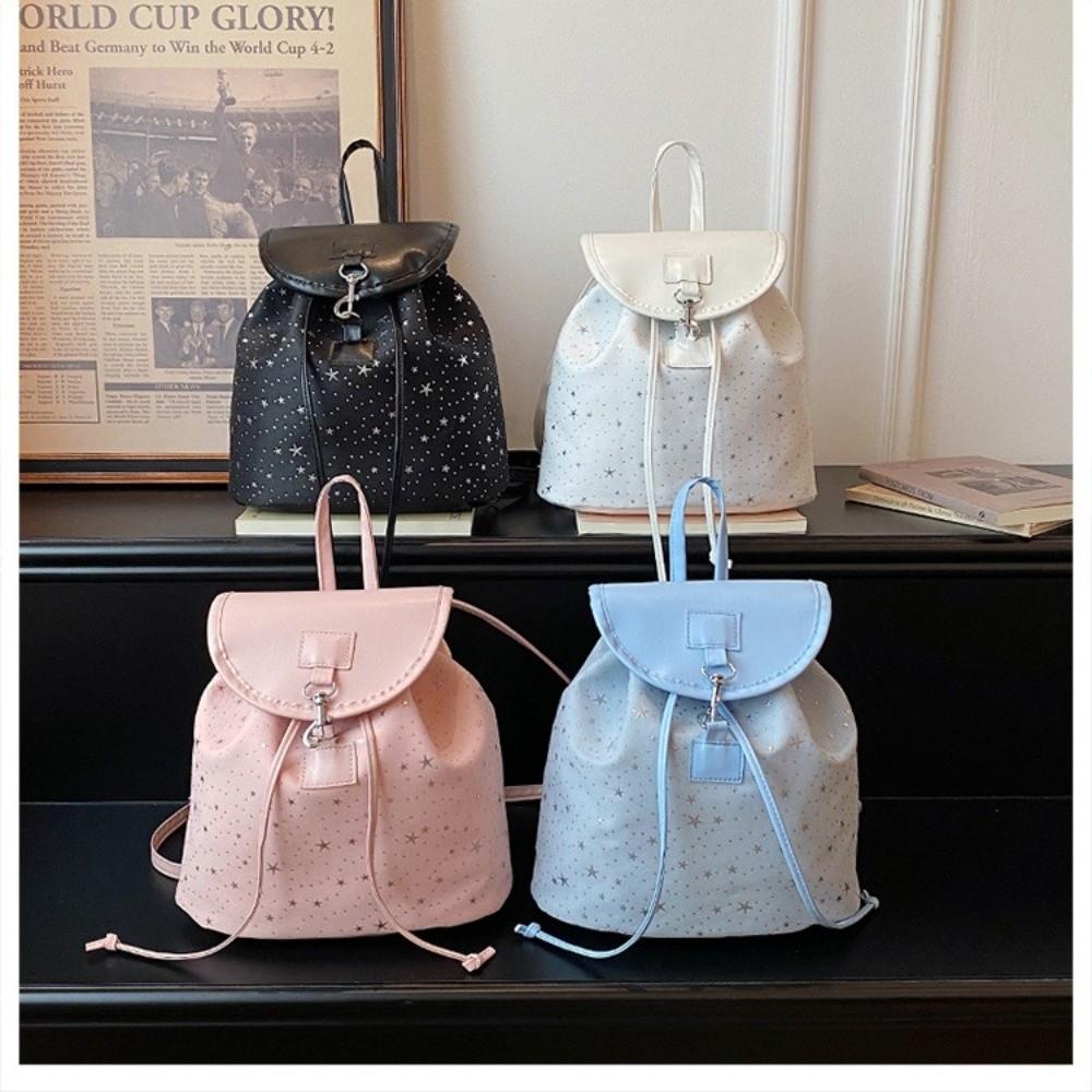 Fashion Y2k Women Backpack Star Large Capacity Travel Backpack Lightweight Schoolbags Schoolbags
