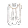 Stylish Shoulder Harness Fashionable Body Jewelry Collar Necklace Shoulder Chain Body Jewelry for Fashionable Outfit