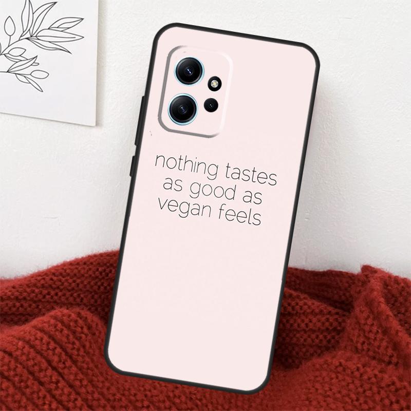 Vegan Inspiration Case For Xiaomi Redmi Note 14 13 10 11 12 15 Pro Plus Cover For Redmi 15 14C 12C 10C 13C 15C