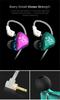 KZ ZSTX Earphones Wired KZ Earphones 1BA+1DD Hybrid Earphones Deep Bass Canal Type Chinese Earphones Recable (Purple with Microphone)
