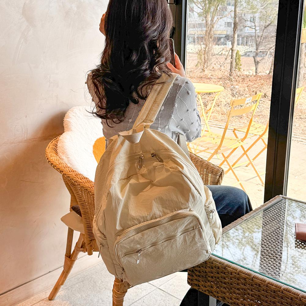 GNB TRD_811 Nylon Crispy Womens Backpack