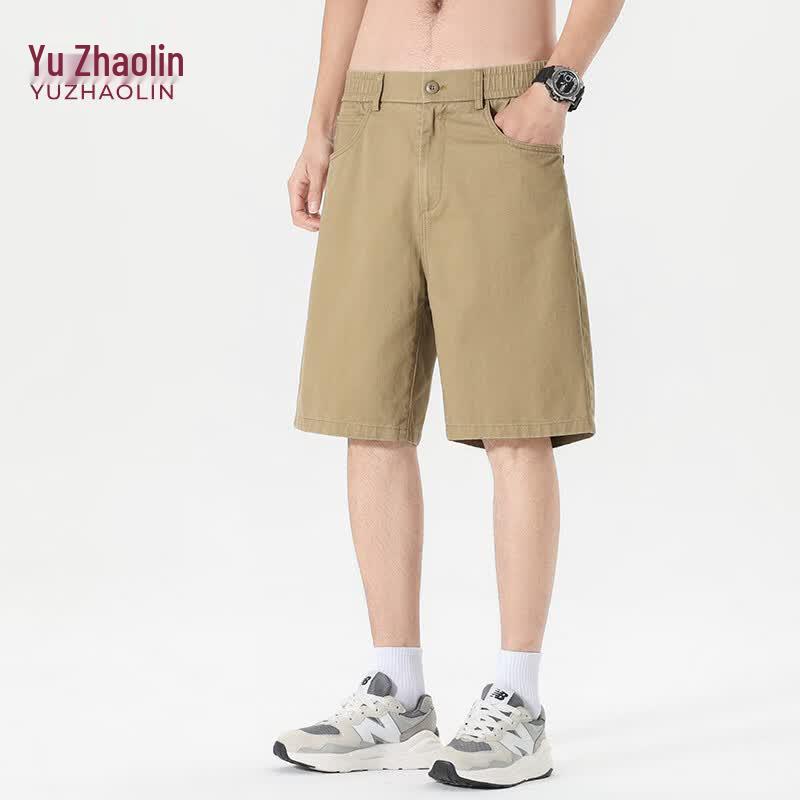 YUZHAOLIN Men's Loose Fit Casual Shorts