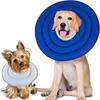 Coleira de Recuperação Impermeável Anti-Lambedura para Gatos e Cães - Cobertura Leve para Pescoço de Animal de Estimação Elisabetana.