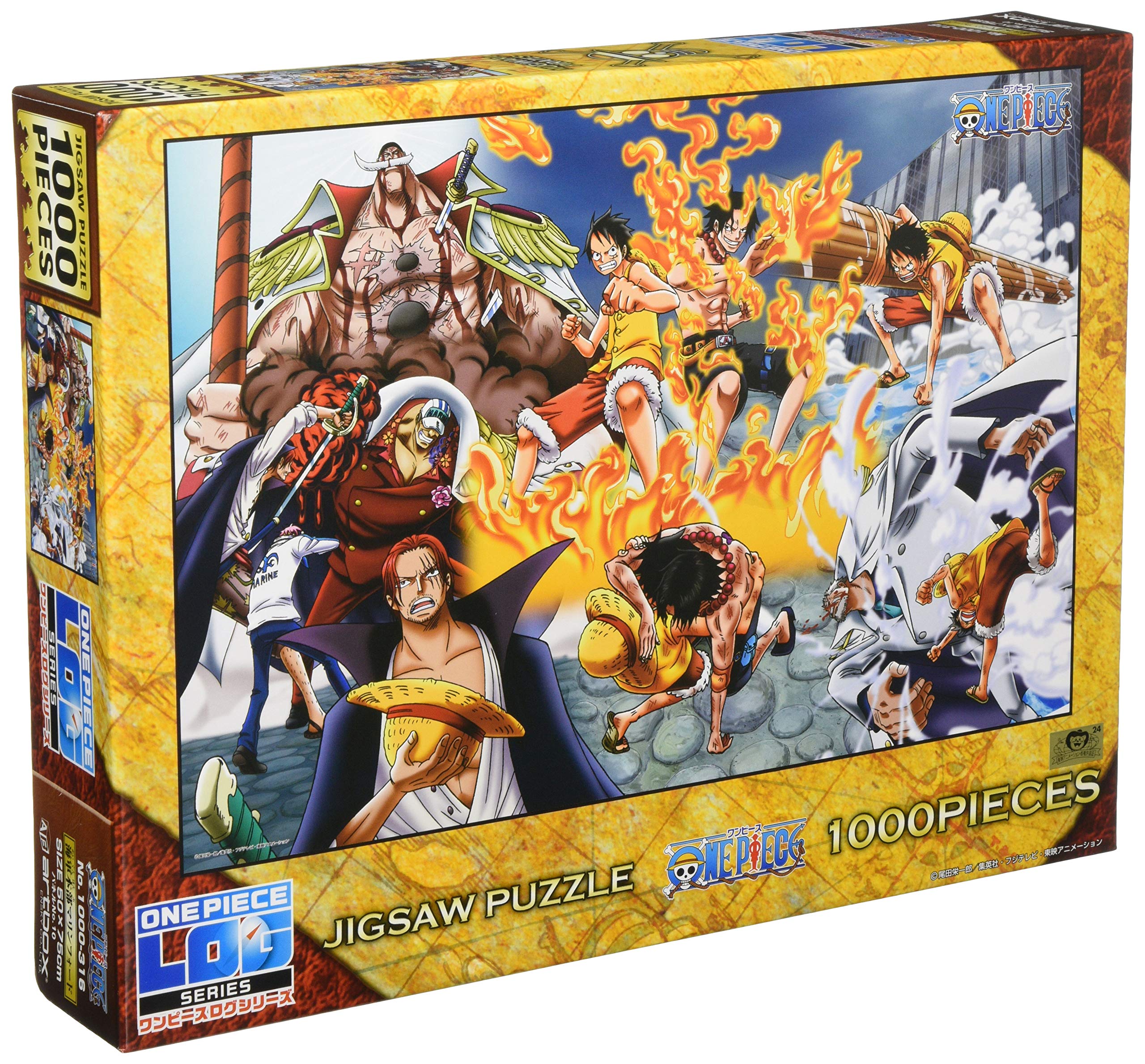 Ensky jigsaw puzzle One Piece Marineford 1000-piece (50x75cm)