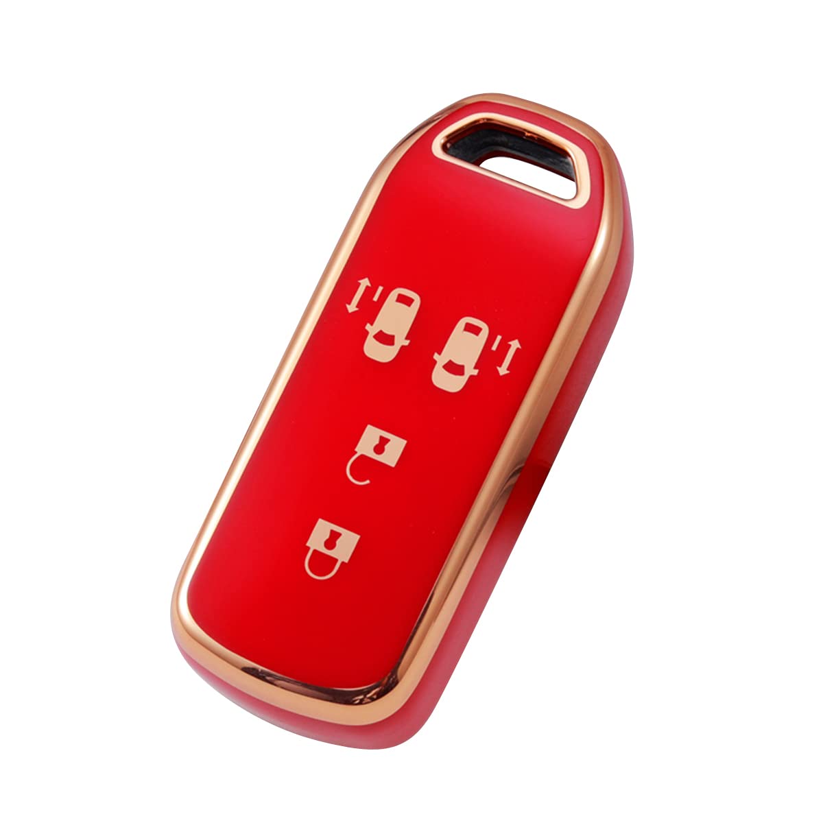 

[YANMW] N-BOX Key Case, Honda Smart Key Case, NBOX Key Cover, JF1, JF2, JF3, Honda N Series красный