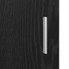 Sideboard in Black Oak Look 80 x 40 x 75 cm Engineered Wood