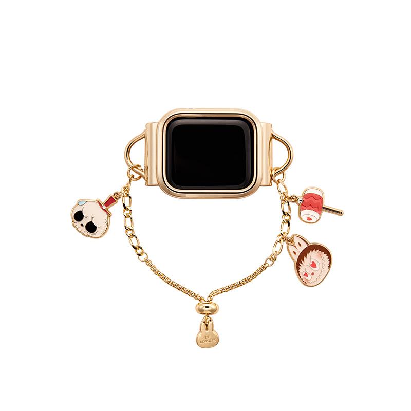 

New POP MART THE MONSTERS Catch Me If You Like Me IWatch Chain Strap Trend Based Products PPMT-2401-0016 IWatch Chain Strap