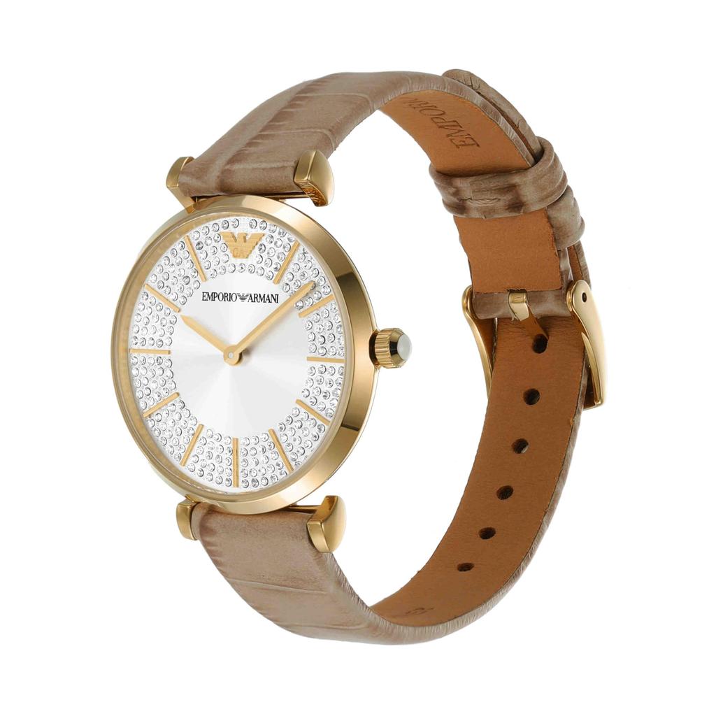 Emporio Armani Analog Leather Watch AR11518 Women's