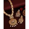 Necklace Set  American Diamond Zirconia Studded Traditional Stylish Jewellery Gift for Women & Girls