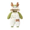 Newborn Winter Fleece Romper - Warm Harem Pajamas for Boys & Girls