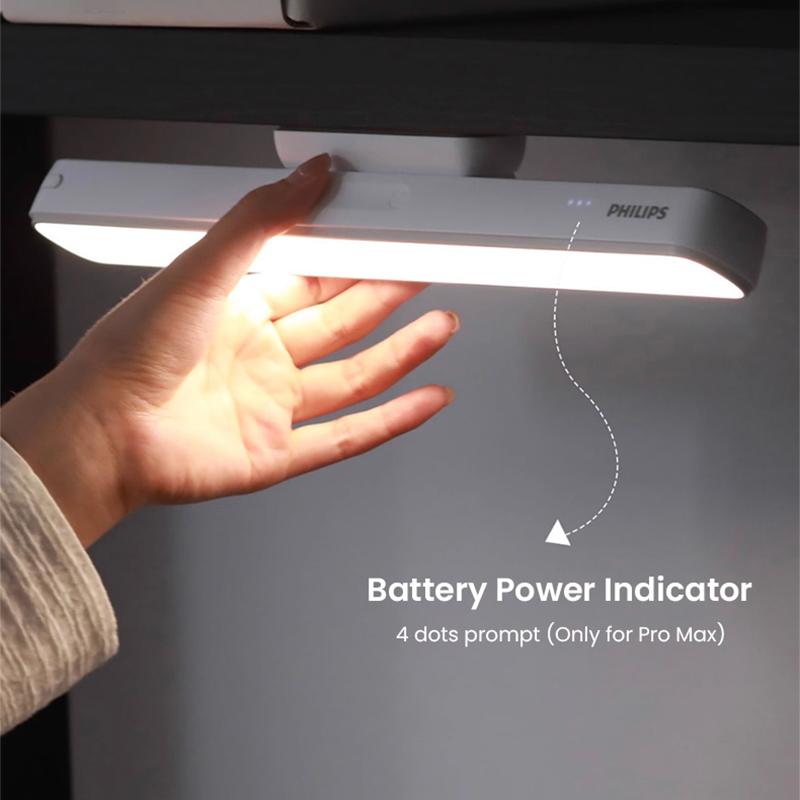 Philips Lamp Multi-function Table Lamp Rechargeable Battery Type-C Portable LED Light