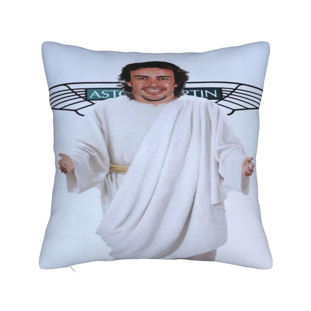 Fernandos Alonsos Pillow Case  Design Pillow Cover For Sofa Bedroom Home Decor Cute Funny Cushion Cover