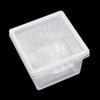 2 Pcs Plastic Reptiles Living Box Transparent Reptile Terrarium Habitat Spider Snake Transport Breeding Feeding Case