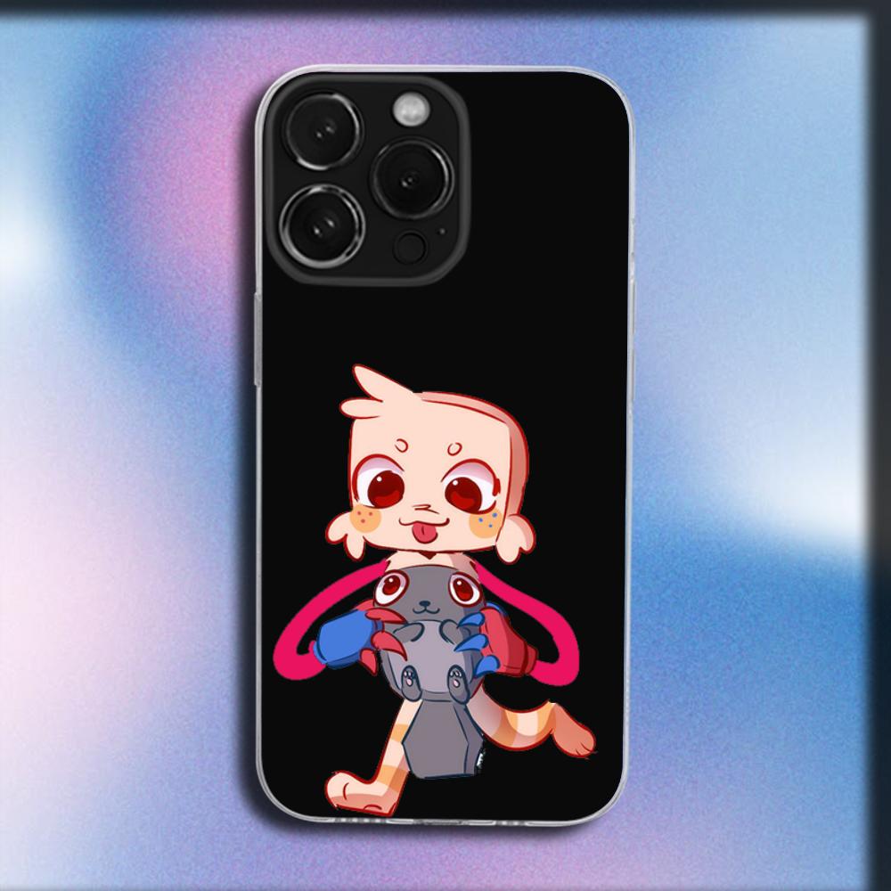Goob D-Dandys World Phone Case For iPhone 16,15,14,13,12,11 Plus,Pro,Max,XR,XS,X,Plus,SE,Mini Transparent Soft Cover