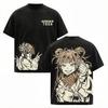 My Hero Academia Toga Himiko T-shirt Anime Vintage Gewassen Y2k T-shirt Mannen Kleding Zomer Katoen Tee Tops