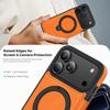 360 Rotating Ring Holder Magnetic Leather Phone Case For iPhone 17 Pro Max 16 Plus 15 14 13 12 11 Shockproof For Magsafe Cover
