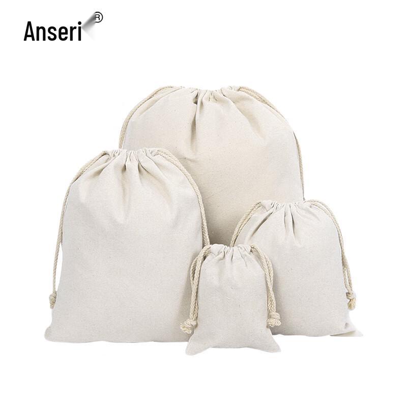 Umweltfreundliche Canvas-Kordelzug-Aufbewahrungsbeutel