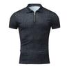 Men's Shirt Golf Shirt Retro Color Contrast Outdoor Street Short Sleeves Button-Down Print Clothing Apparel Fashion Designer Casual Breathable