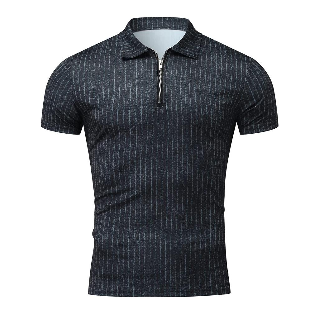 Men's Shirt Golf Shirt Retro Color Contrast Outdoor Street Short Sleeves Button-Down Print Clothing Apparel Fashion Designer Casual Breathable