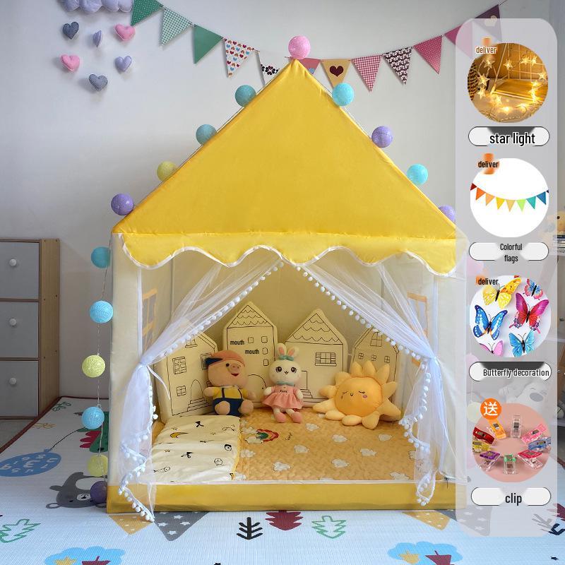 

Children s Indoor Small Tent - Sleep and Play Toy House for Girls - Perfect June 1st Gift for Kindergarten