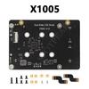 X1005 Raspberry Pi 5 PCIe to M.2 NVMe Dual SSD Adapter Board HAT Pi5 Double 2230/2242/2260/2280