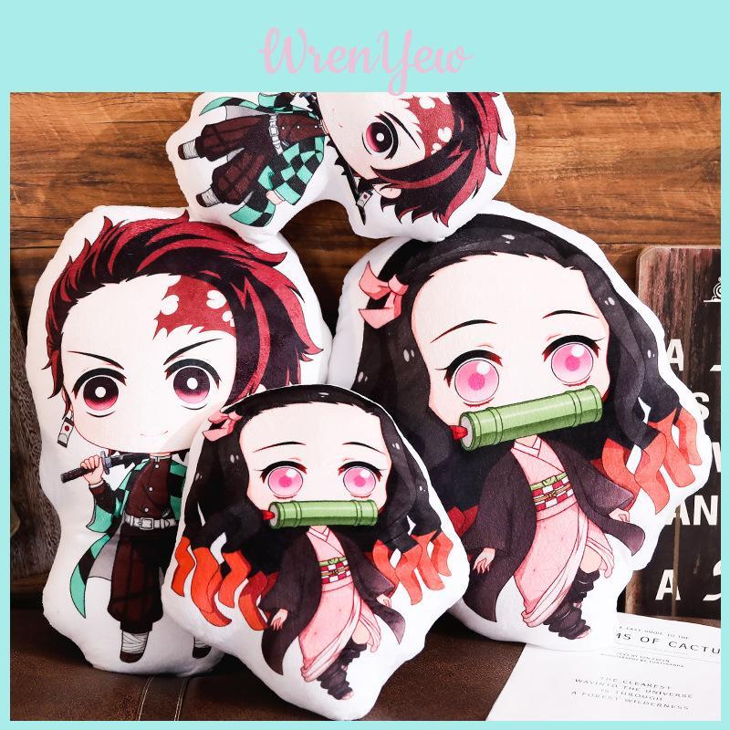 Weiches Plüschkissen von Anime Demon Slayer Kimetsu No Yaiba Kamado Nezuko für Kinder