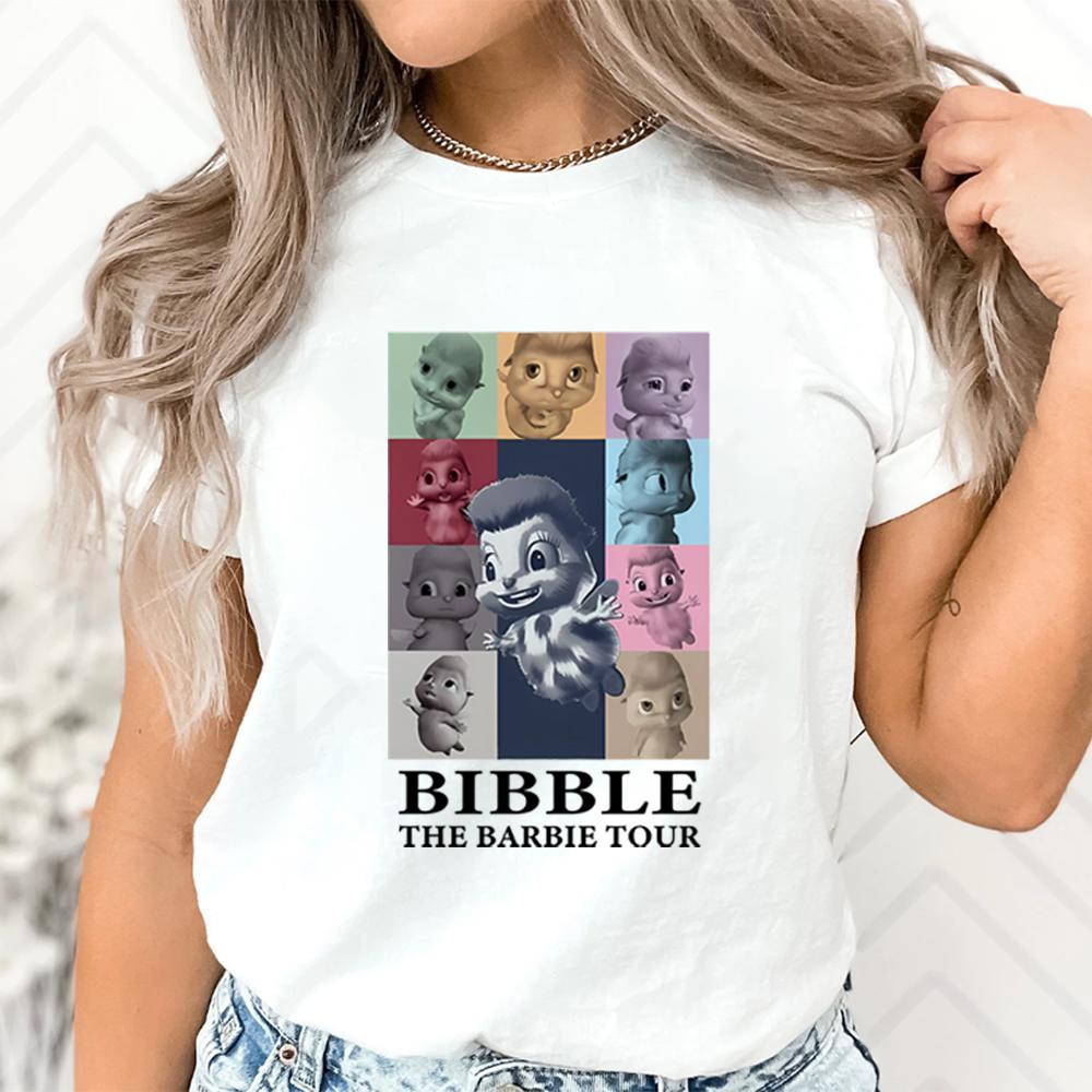 Bibble Fly Eras Tour Shirt Cute Bibble T-shirt Bibble Merch Print Gift Kawaii Graphic Tee Unisex Crewneck Short Sleeves Tops