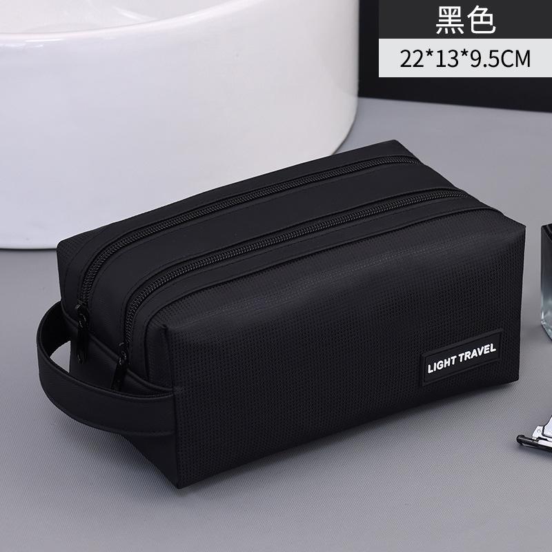 Dry Wet Separation Double Zipper Wash Bag Men s Business Trips Fitness Swimming Waterproof Storage Portable Makeup