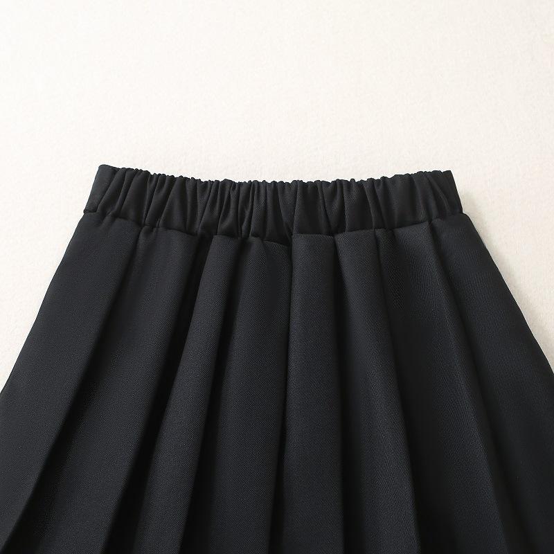 Fusta plisata fata de primavara/toamna 2025: Fetiță Western College Style JK