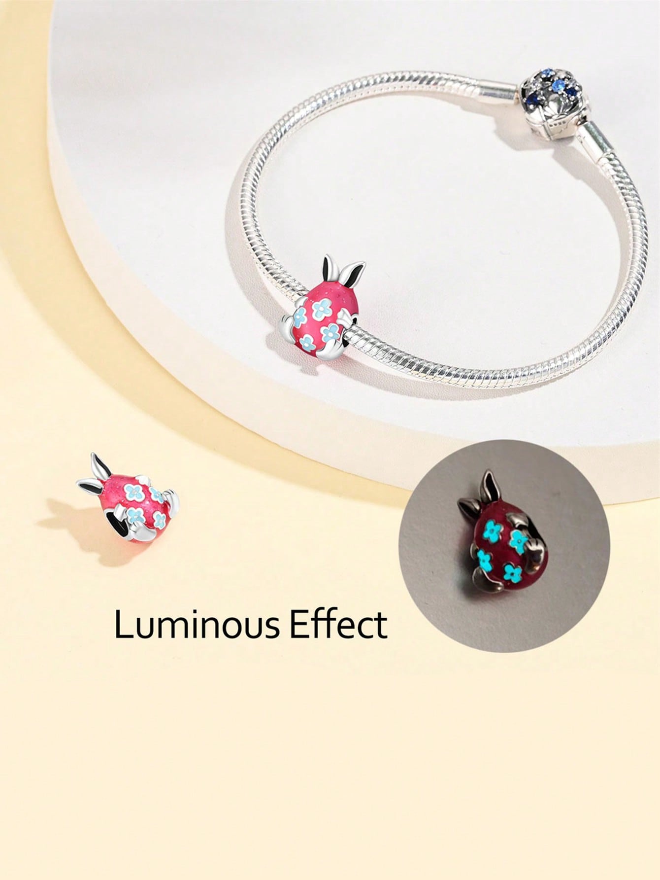 

Charms Plata Easter Bunny Surprise Egg Reindeer Beads For Charmsoriginales Bracelet Beads Jewellery Making Women S Gift
