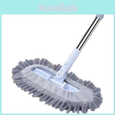 Dualuse Mop With Rotateable 360 Degrees For Household And Vehicle Maintenance