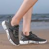 Summer men's net shoes single mesh shoes light hollow breathable soft sole comfortable wading river beach shoes men