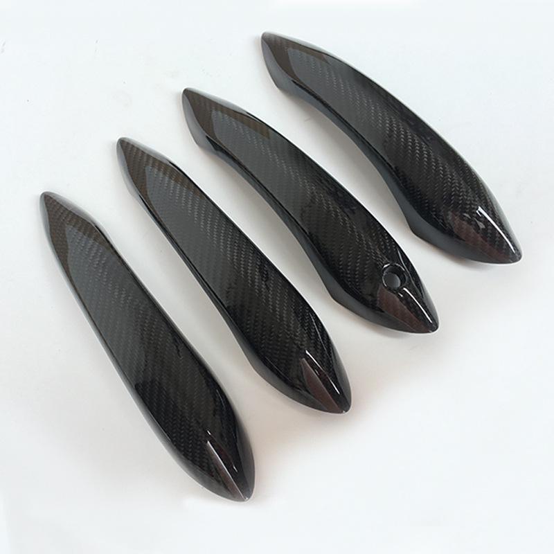 Carbon Fiber Door Handle Decorative Accessories for BMW 5, 6, 7 Series (F10, F01)