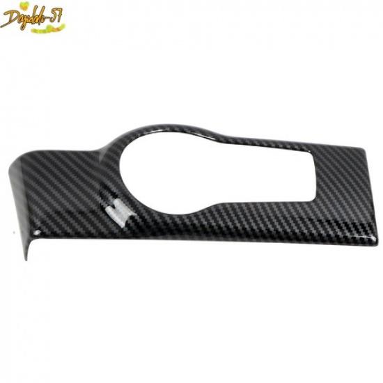 ABS Carbon Headlight Button Switch Cover Trim 1pcs For Dodge Durango