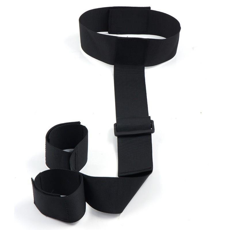 Adult SM Alternative Back-tie Restraint Cross Handcuffs for Hands and Feet