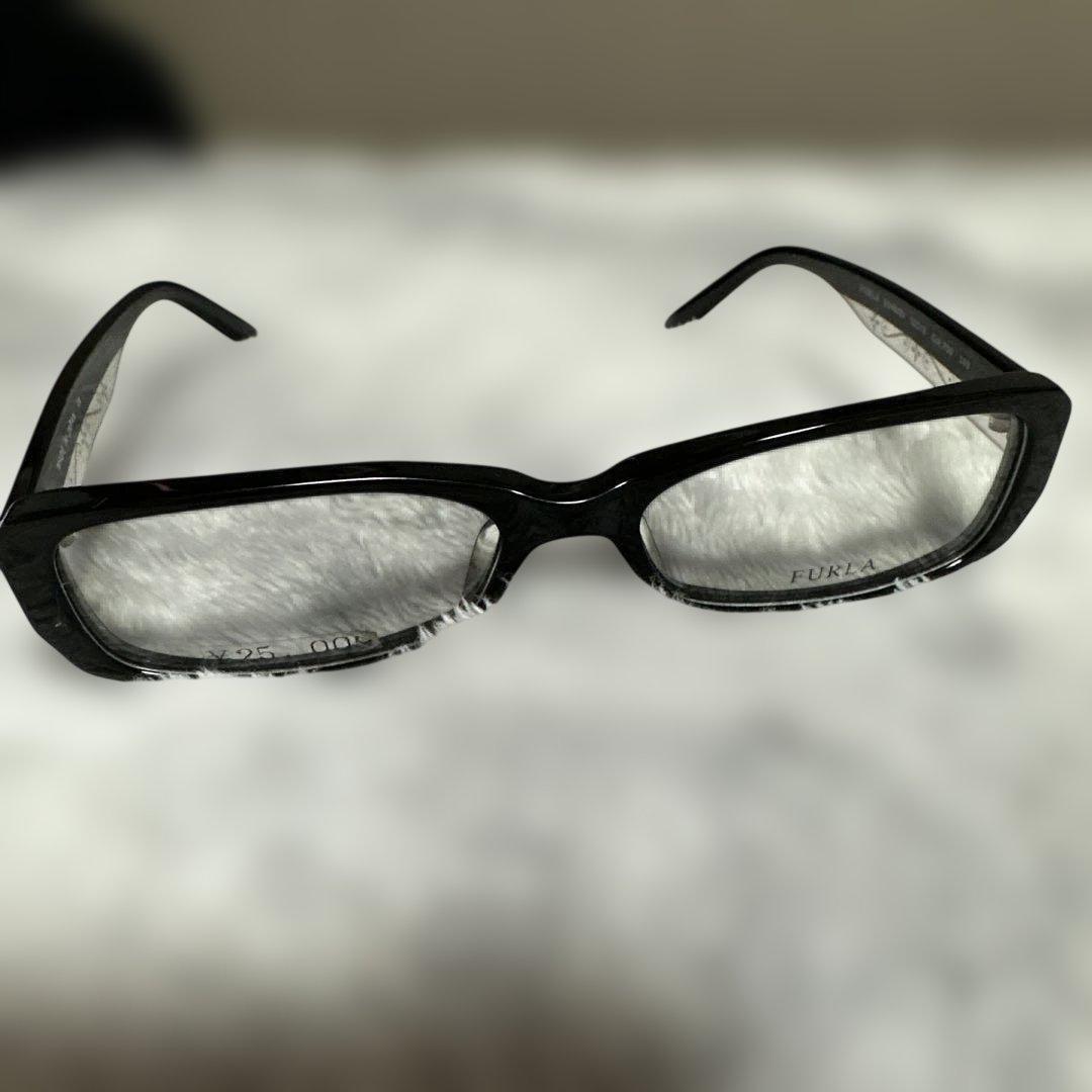 Used [New and unused] FURLA black glasses