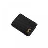 Saint Laurent 607603 Dze0w 1000 Tiny Monogram Krokodil-Prägung Goldfarbener Kartenhalter