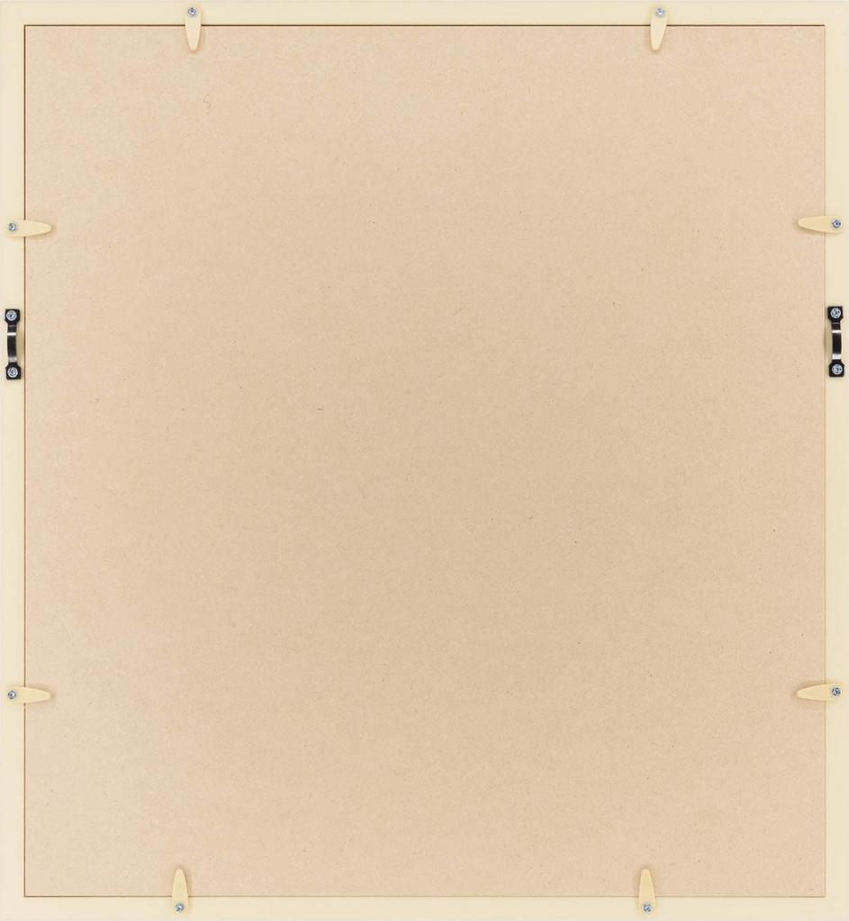 Farbiger Papier-Bilderrahmen G4953 UV-Schutz Acryl-Spezifikation mit Passepartout (rosa/beige)