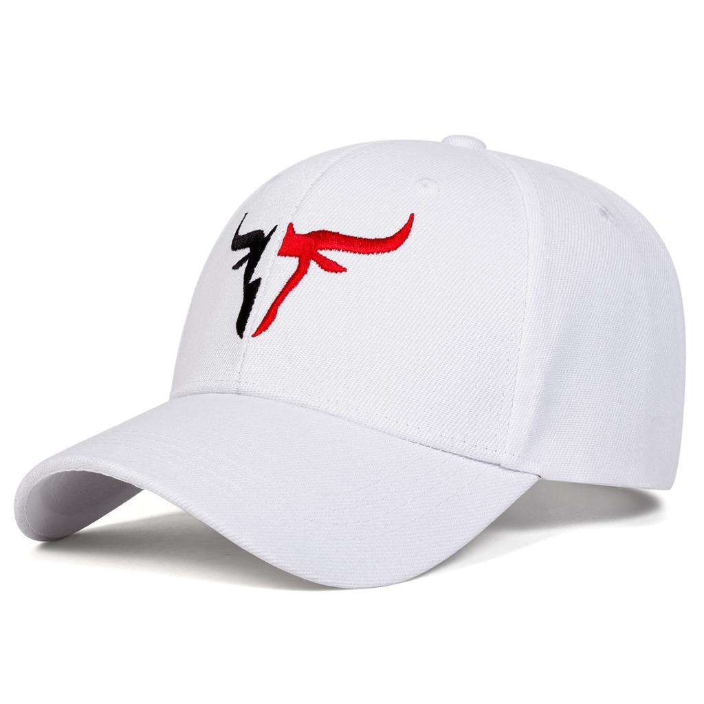 Unisex Personalized Bull Head Embroidery Baseball Caps Spring Autumn Outdoor Adjustable Casual Hats Dad Hat Sunscreen Hat