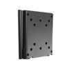 Fixed Wall Mount for 13"-27" Monitor - Max Weight 30Kg - VESA 100X100mm - Black Color-LP1023F-B
