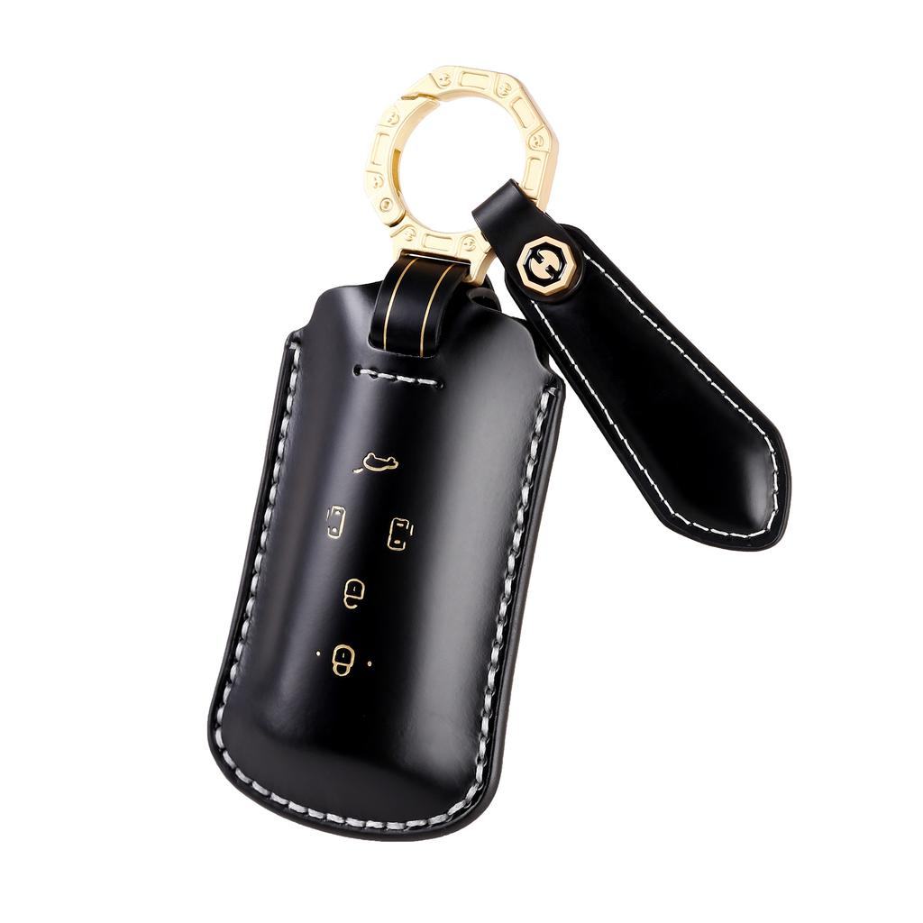 Leather car key bag is suitable for GAC Trumpchi M8 new GS8 commercial vehicle special protective cover