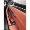 Carbon Fiber Inner Door Panel Handle Pull Trim Cover For 10-16 BMW 5 Series F10