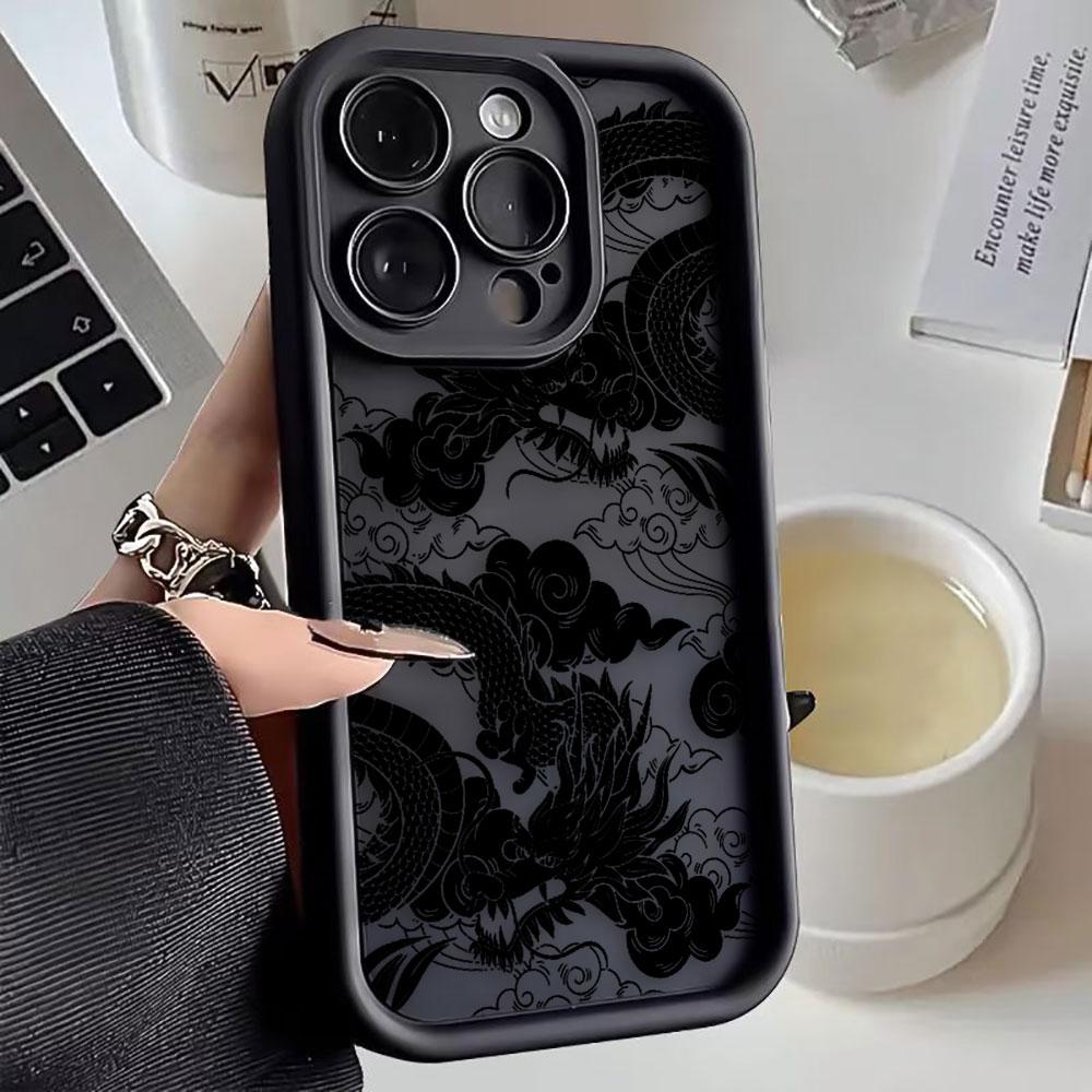 

Comics Dragon Caricature Phone Case For Redmi NOTE 15 13 14 8 9 9S 10 10S 11 11S 11T 12 12S PRO PLUS TPU Case DIY Shell Cover RedmiNOTE114G(11S)