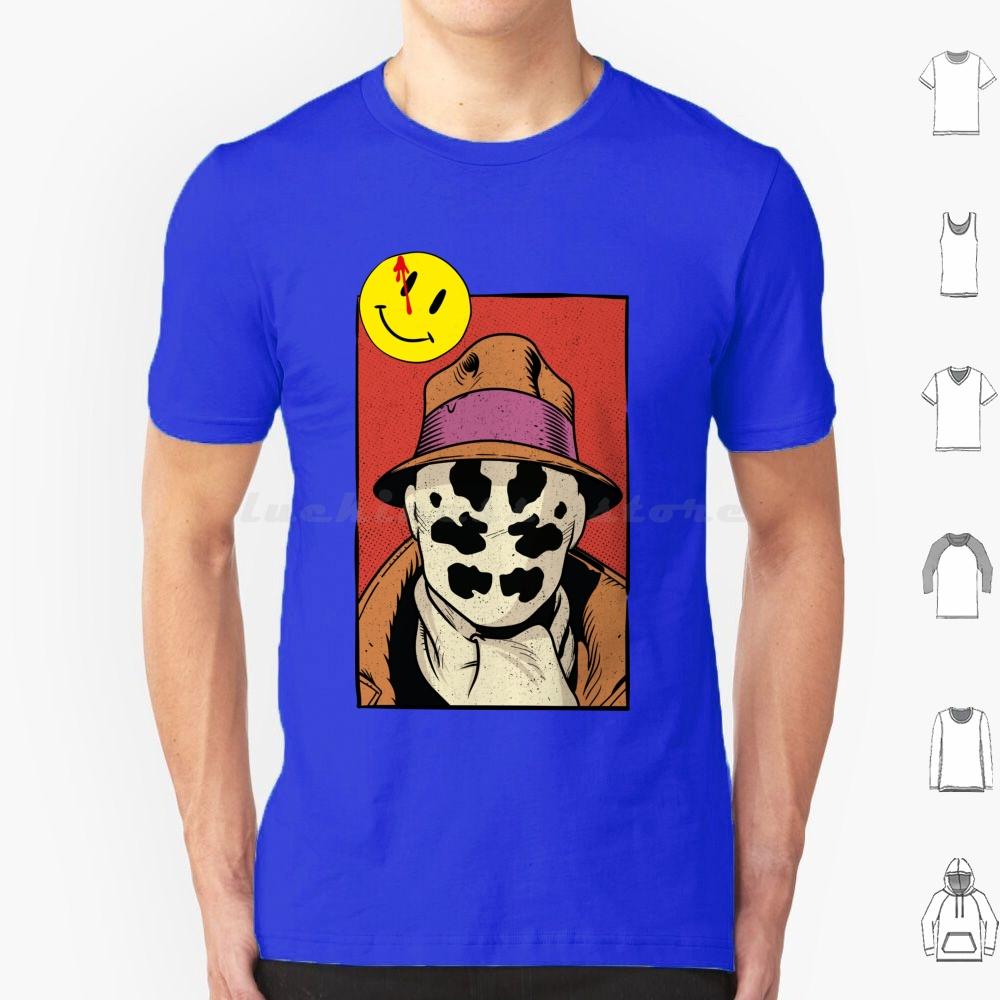 WatchmenRorschach T Shirt 6xl Cotton Cool Tee Rorschach Watchmen Comics Vintage Classic Retro Textured Comic Walter Joseph