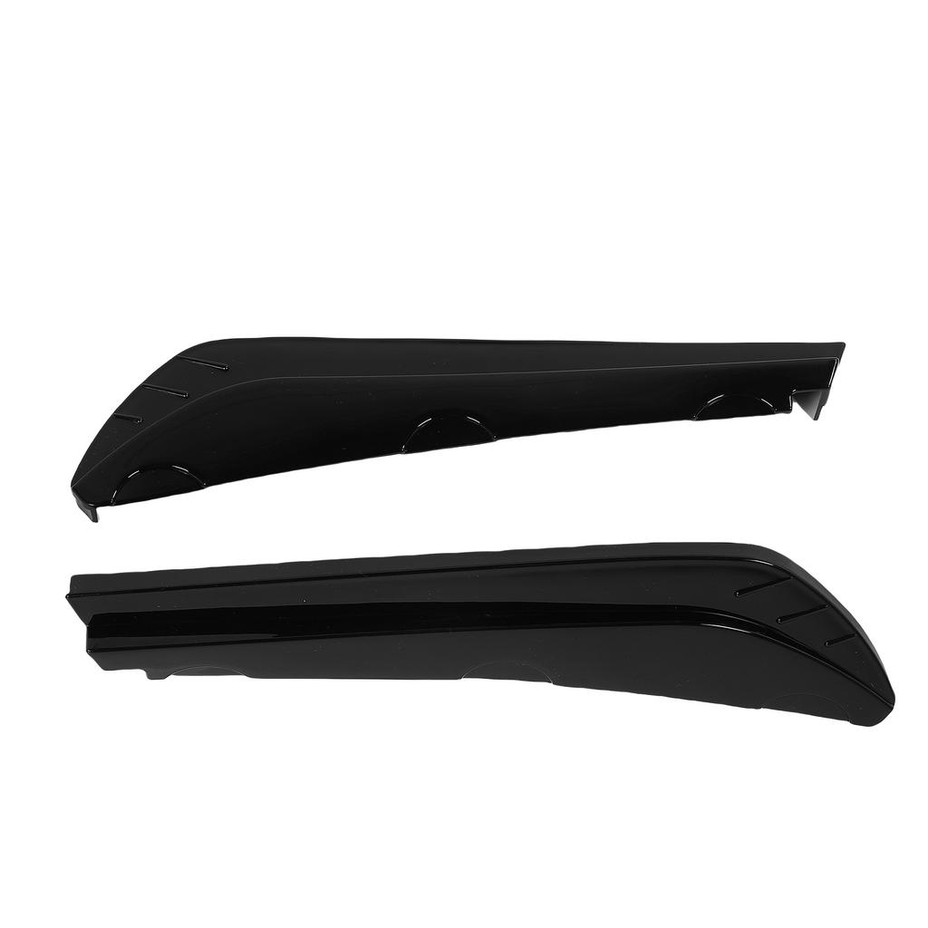 2PCS Rear Bumper Lip Splitter Canard Protector Left Right Side 40cm Anti Collision Rear Bumper Diffuser Spoiler