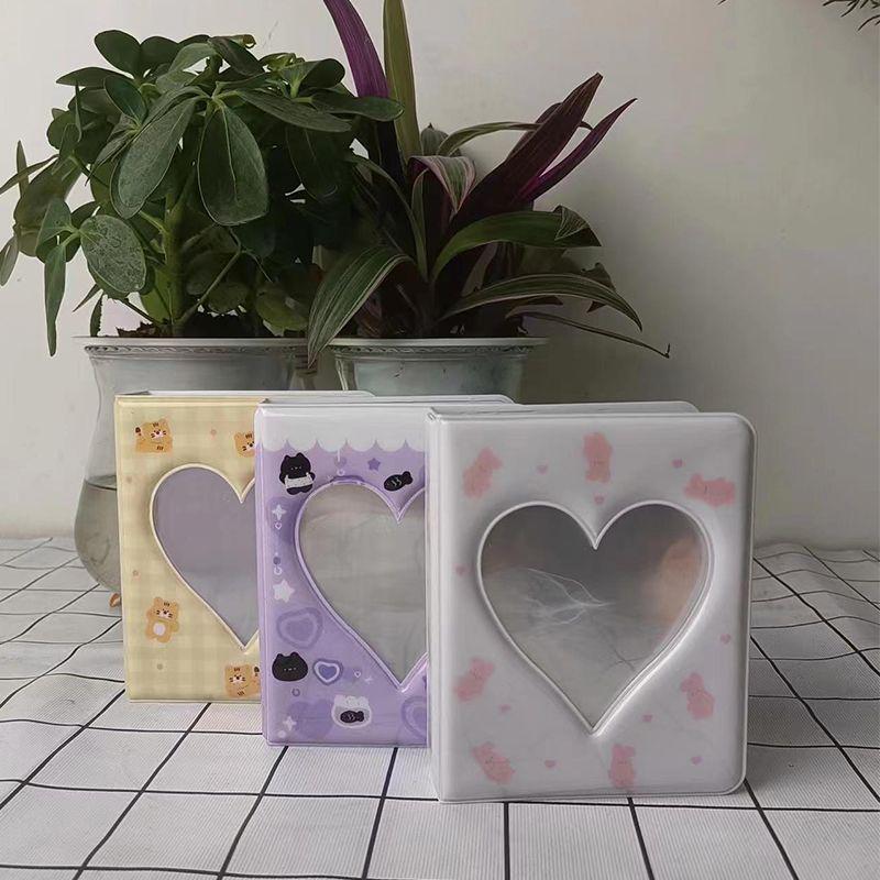 Tiger & Cat Three-Inch Polaroid Mini Album: Cute Card Storage for Idol Chasers & Collectors