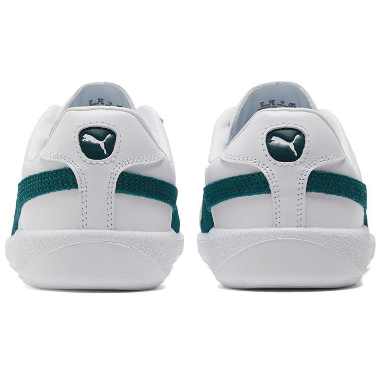 Puma Army Trainer White Varsity Green Unisex Sneakers 386607-03