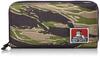 Ben Davis Long Wallet with Round Brand Tag Tiger Men's Zipper, Included, Camo, BDW-9194