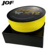 JOF16 12-strand PE Braided River & Saltwater Fishing Line 500m Abrasion-Resistant Smooth-Running High-Strength Long-Cast